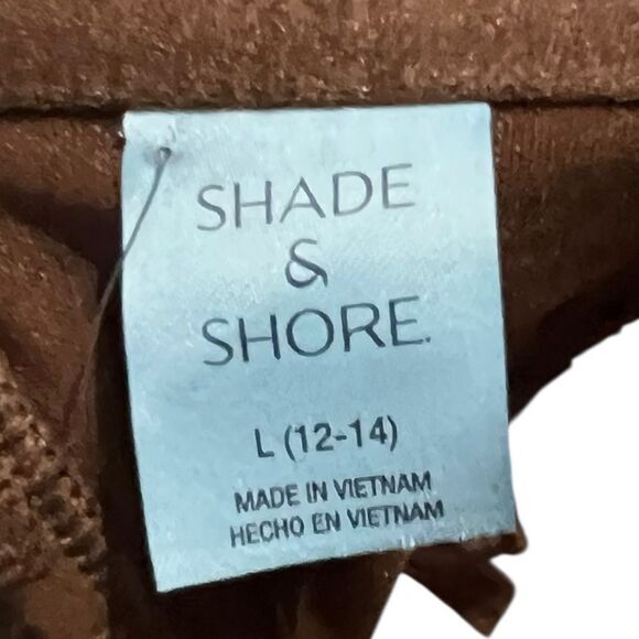 Shade & Shore Chocolate Bandeau Bikini Top, Size L, NWT - Picture 7 of 12